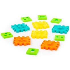 Игрушка развивающая Полесье Пазл №2 91390 (12 элементов, в пакете)