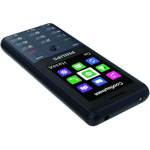 Телефон Philips E169 Xenium (темно-серый)