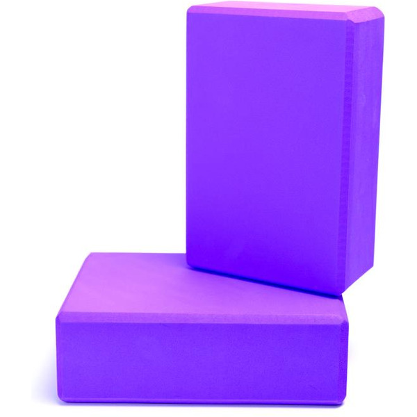 Блоки для йоги AMETIST 2 шт. сиреневый