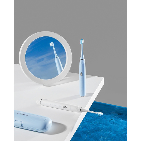 Электрическая зубная щетка Polaris PETB 0701 TC (белый)