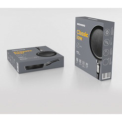 Сковорода низкая REDMOND Black PF5509