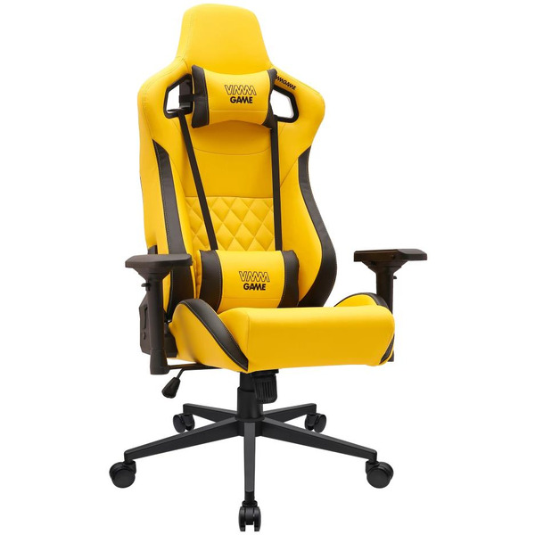 Игровое компьютерное кресло VMMGame Maroon OT-D06Y (сочно-желтый)