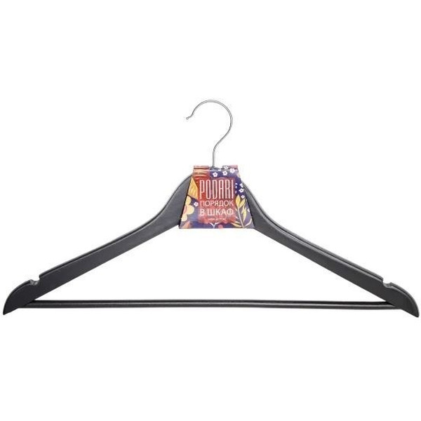 Вешалка Podari Деревянная с перекладиной JHB 3011