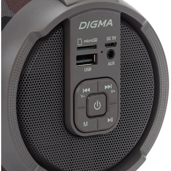 Портативная колонка  Digma D-PS1520 (камуфляж)