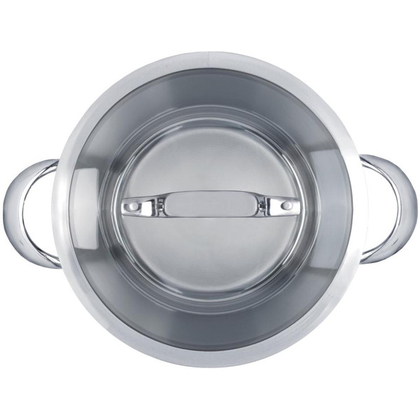 1102795 Tulip кастрюля стекл. крышка 26 см 7,8 л