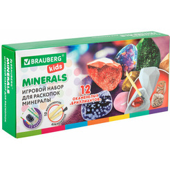 Набор для раскопок BRAUBERG Минералы 665129