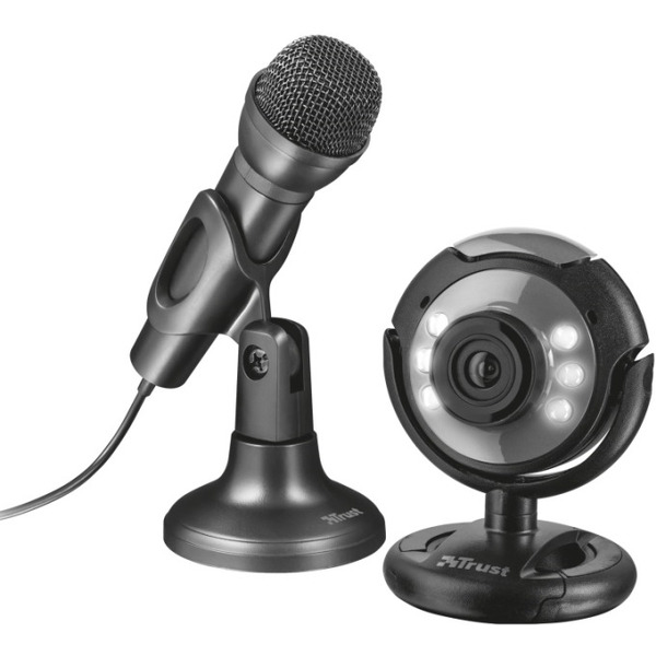 Веб-камера Trust Spotlight Streaming Pack (22093)