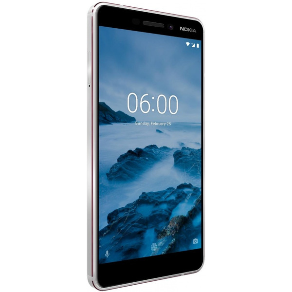 Смартфон Nokia 6.1 белый (11PL2W01A02)
