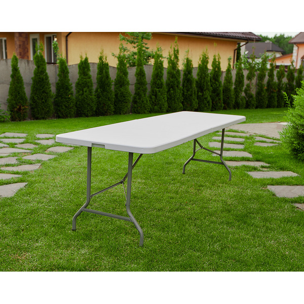 Стол складной пластиковый Angioletto 152 см. White