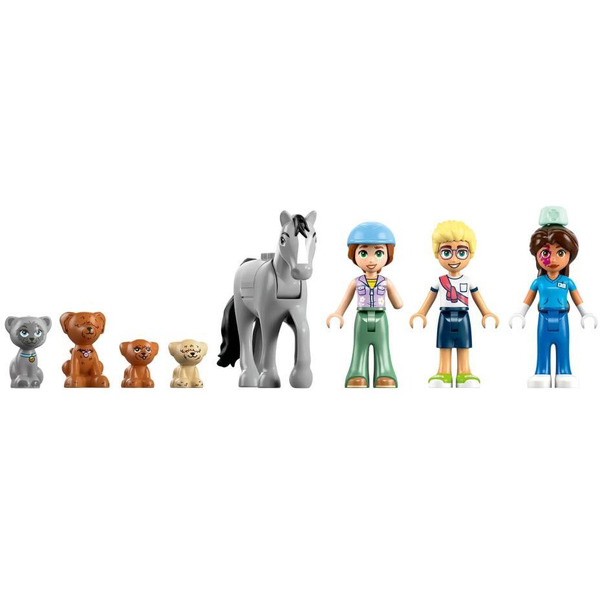 Конструктор Lego Friends Ветеринарная клиника для лошадей и питомцев 42651