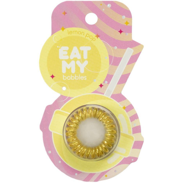 Резинки для волос EAT MY в цвете "Лимонный леденец" 885153 (3 шт)