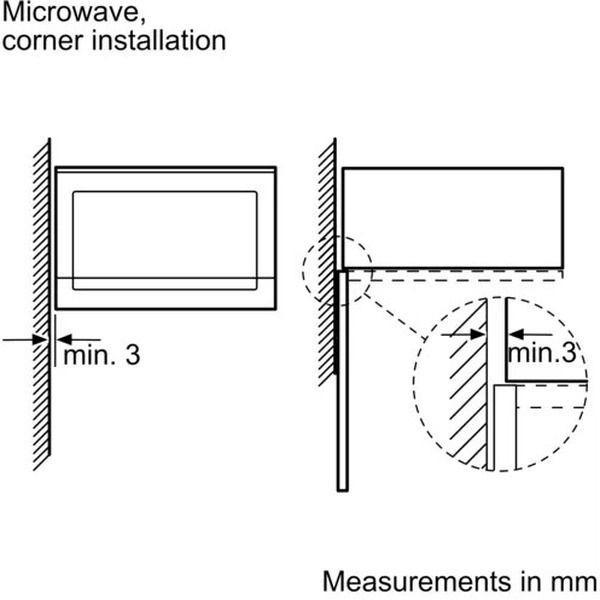 Встраиваемая микроволновая печь BOSCH BFL554MB0