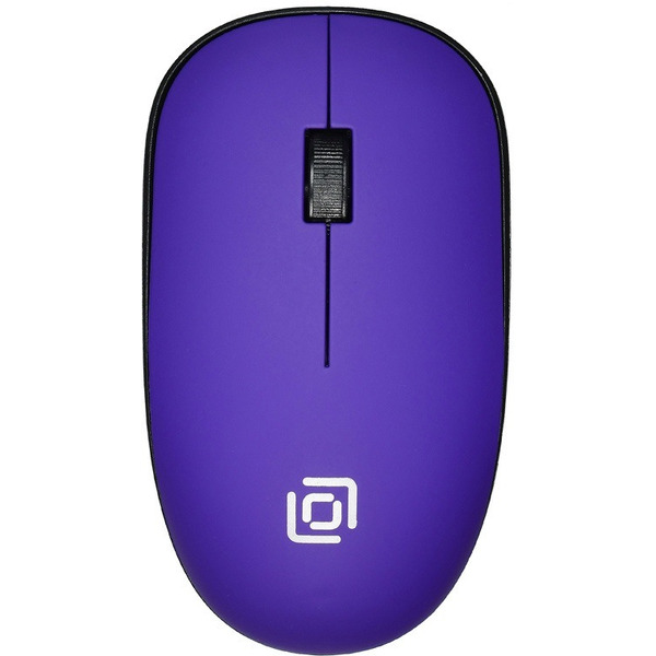 Мышь Oklick 515MW (черный/фиолетовый)