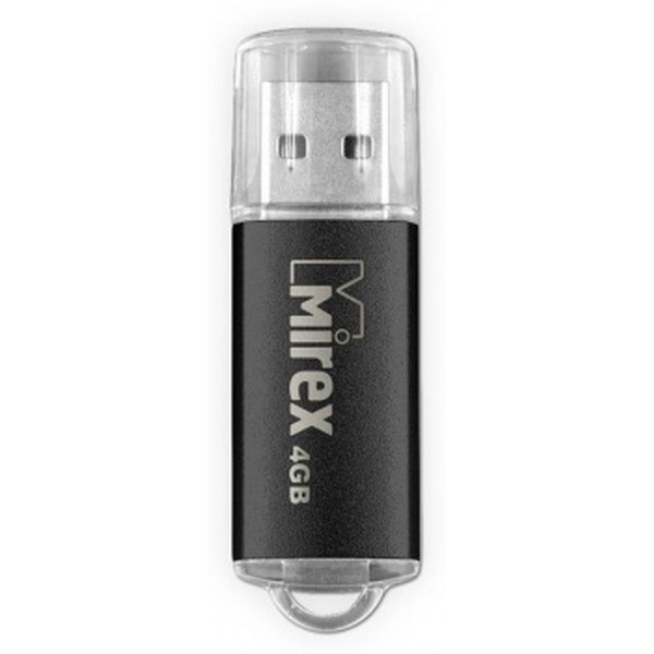 USB Flash MIREX Unit Black 4GB (13600-FMUUND04)
