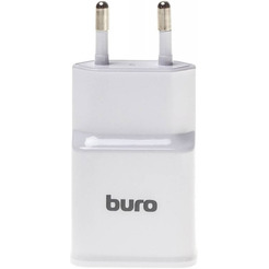Сетевое зарядное Buro TJ-248 (белый)