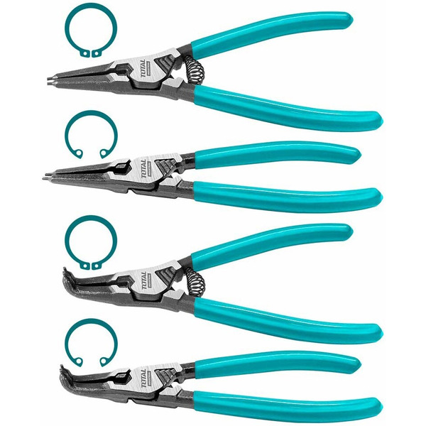 Набор съемников стопорных колец Total THTJ214042 180мм