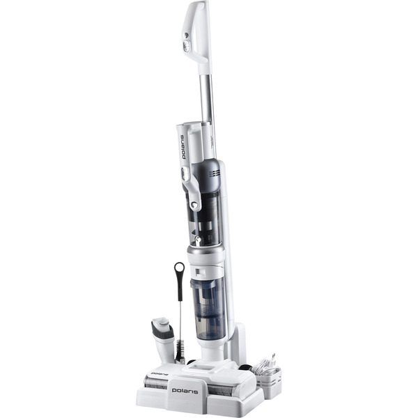 Вертикальный моющий пылесос POLARIS PVCW 6070 (белый)