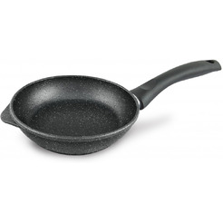 Сковорода НМП Каменная Черный гранит 18118у