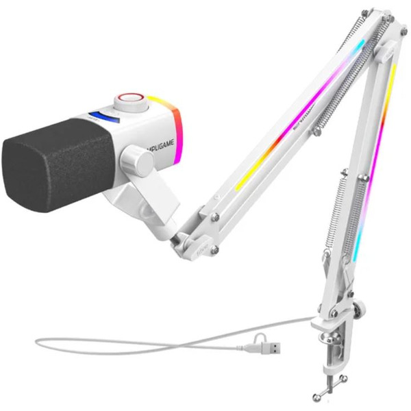 Проводной микрофон FIFINE AM8PROTW (белый)