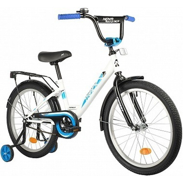 Велосипед Novatrack Forest 20 2021 (белый)