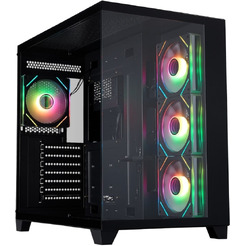 Корпус 1stPlayer MV8-TP MV8-TP-BK-3F7R-1F7 (черный)