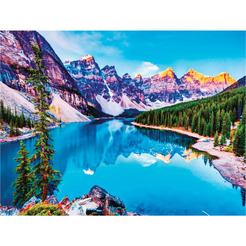 Картина стразами (алмазная мозаика) ОСТРОВ СОКРОВИЩ «Горный пейзаж» 662454