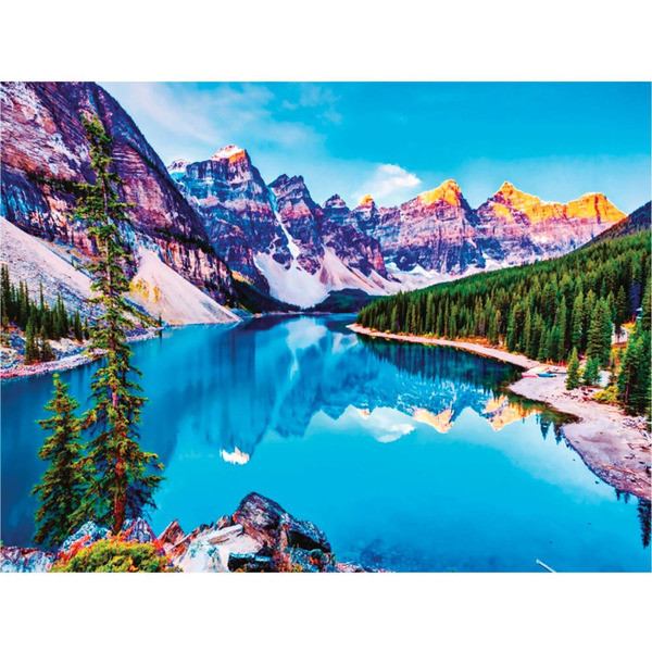 Картина стразами (алмазная мозаика) ОСТРОВ СОКРОВИЩ «Горный пейзаж» 662454