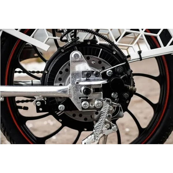 Электровелосипед AVM E-ALFA 20 Pro (серебристый)