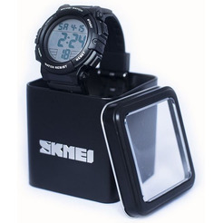 Электронные часы SKMEI 1258-1 черные большие