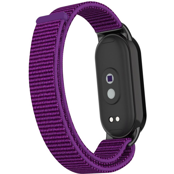 Ремешок Bingo Nylon для Xiaomi Mi Band 8 Фиолетовый