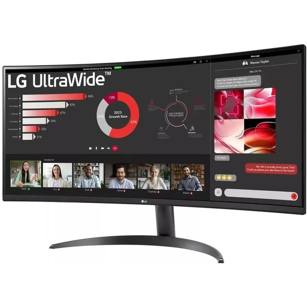 Монитор LG 34WR50QK-B