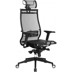 Кресло офисное МЕТТА Samurai Black Edition черный