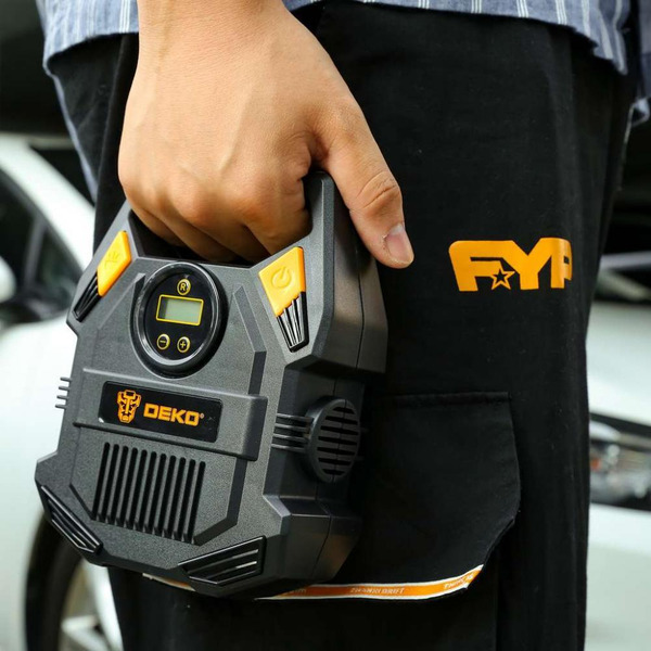 Насос автомобильный Deko DKCP160Psi-LCD Basic (065-0797)