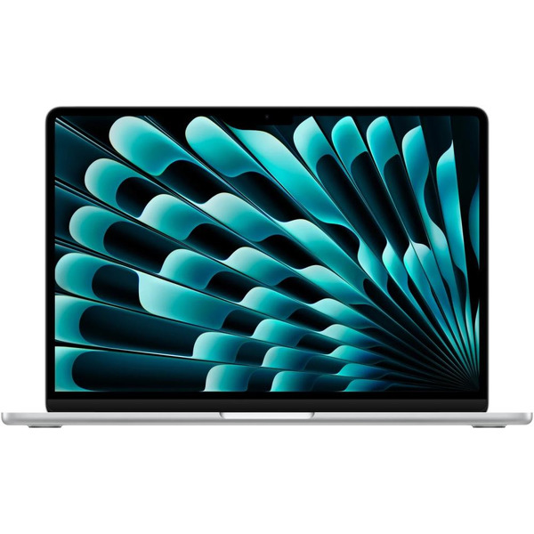 Ноутбук Apple MacBook Air 13" M3 2024 A3113 8GB/256GB MRXQ3LL/A (серебристый) + Адаптер Red Line BS-01 16А