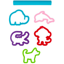 Набор для детской лепки GENIO KIDS-ART Забавные зверята TA2045