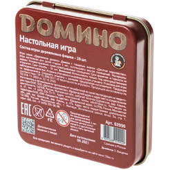 Настольная игра Десятое королевство Домино (жестяная коробочка) 02990