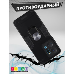 Бампер Bingo Warrior для HONOR X7a/X7a Plus Черный