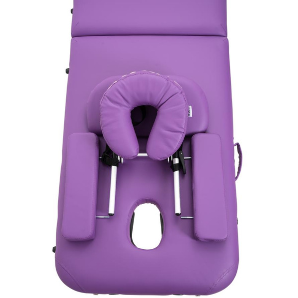 Массажный стол Atlas Sport Складной 2-с 60см 2D-60185/4 (фиолетовый)