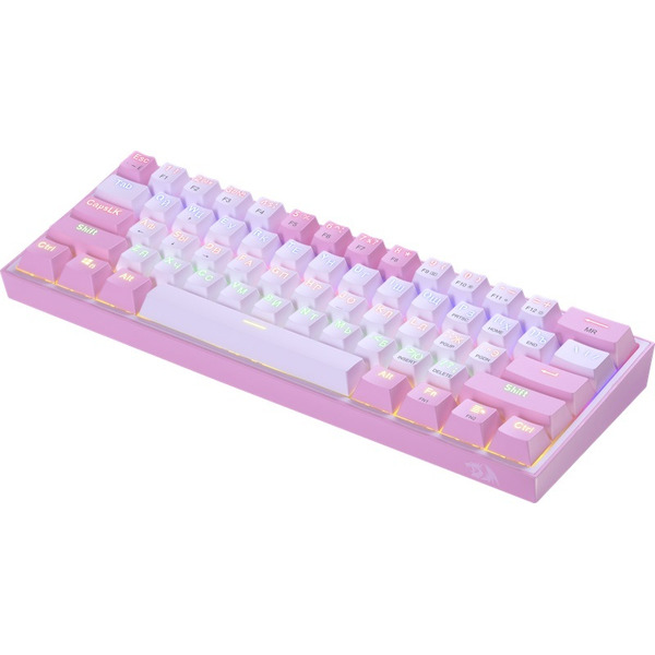 Клавиатура Redragon Fizz (розовый/белый) 70672