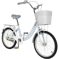 Велосипед детский YAYALE 158-041, 20" (голубой)