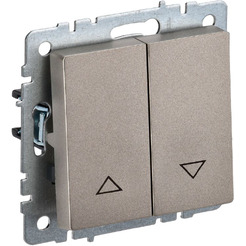 Выключатель IEK Brite ВС10-1-5-БрШ