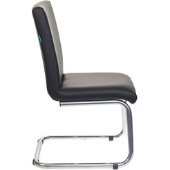 Стул офисный Бюрократ CH-250-V/BLACK (черный искусственная кожа)