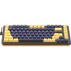 Игровая механическая клавиатура REDRAGON Elf RU (71664) фиолетовый-желтый