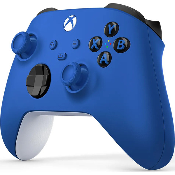 Геймпад Microsoft Xbox Shock Blue (QAU-00009)