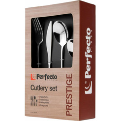 Набор столовых приборов PERFECTO LINEA Prestige 21-240110P 24 шт