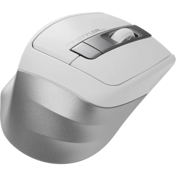 Мышь A4Tech Fstyler FG35S (белый/серебристый)