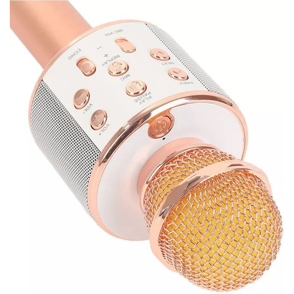 Микрофон Wise WS-858 (розовый)