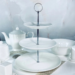 Ваза-этажерка Lenardi Bianco 118-125