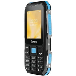 Мобильный телефон Olmio X04 (черный/синий)