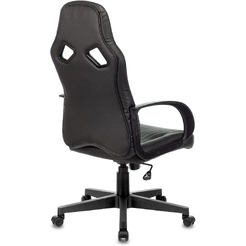 Кресло геймерское Бюрократ Zombie Runner (черный/зеленый)